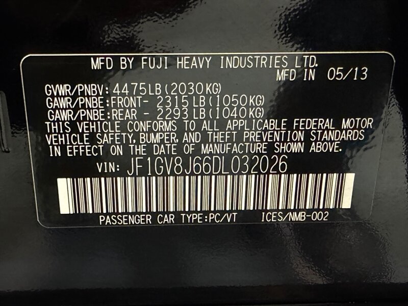2013 Subaru Impreza WRX STI Limited 6-SPEED MANUAL / 58,000 MILES - Photo 45 - Gladstone, OR 97027