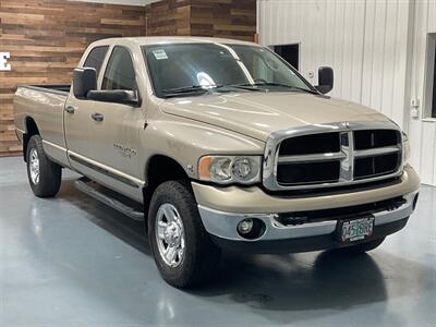 2005 Dodge Ram 2500 SLT Quad Cab 4X4 / 5.9L Diesel / 6-SPEED MANUAL  / LOCAL TRUCK w. ZERO RUST