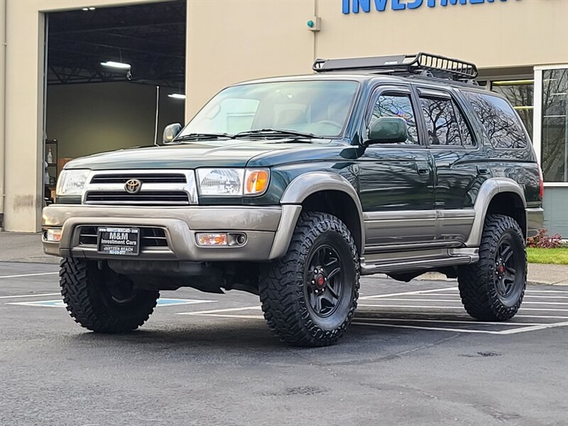 2000 Toyota 4Runner Limited  / SUN ROOF / REAR DIFFERENTIAL LOCK / NEW TIRES / RARE COLOR / NEW LIFT !! - Photo 1 - Portland, OR 97217