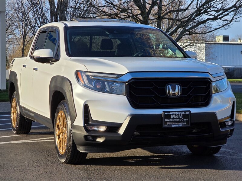 2021 Honda Ridgeline RTL-E 4X4 HPD / EVERY OPTION POSSIBLE / LIKE NEW  / Honda Performance Development Edition / Fresh Local Trade / Zero Rust - Photo 2 - Portland, OR 97217