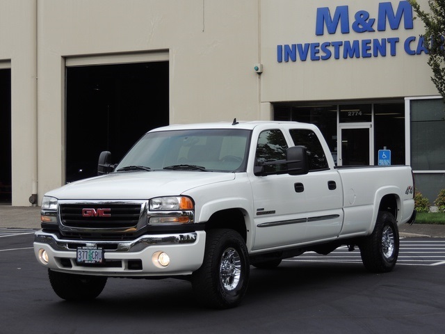 2006 GMC Sierra 2500 SLE1 / 4X4 / 6.6 L DURAMAX / LNG BED / LBZ ENGINE   - Photo 39 - Portland, OR 97217