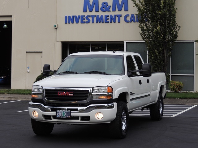 2006 GMC Sierra 2500 SLE1 / 4X4 / 6.6 L DURAMAX / LNG BED / LBZ ENGINE   - Photo 42 - Portland, OR 97217