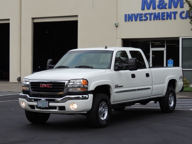 2006 GMC Sierra 2500 SLE1 / 4X4 / 6.6 L DURAMAX / LNG BED / LBZ ENGINE   - Photo 1 - Portland, OR 97217