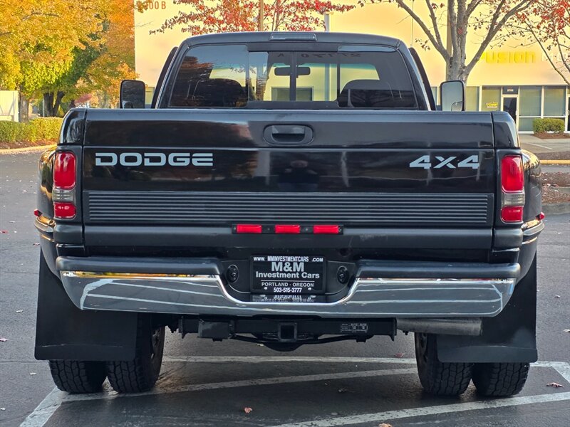 1998 Dodge Ram 3500 DUALLY 4X4 12-VALVE 5.9L CUMMINS DIESEL / LONG BED / LARAMIE / 12V / 1-TON / LOW MILES - Photo 6 - Portland, OR 97217