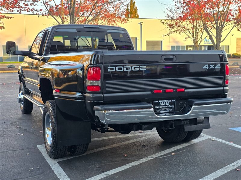 1998 Dodge Ram 3500 DUALLY 4X4 12-VALVE 5.9L CUMMINS DIESEL / LONG BED / LARAMIE / 12V / 1-TON / LOW MILES - Photo 7 - Portland, OR 97217