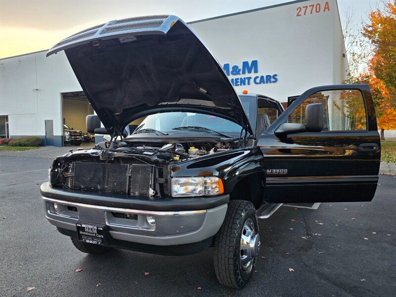 1998 Dodge Ram 3500 DUALLY 4X4 12-VALVE 5.9L CUMMINS DIESEL / LONG BED / LARAMIE / 12V / 1-TON / LOW MILES - Photo 25 - Portland, OR 97217