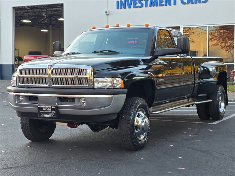 1998 Dodge Ram 3500 DUALLY 4X4 12-VALVE 5.9L CUMMINS DIESEL / LONG BED / LARAMIE / 12V / 1-TON / LOW MILES - Photo 1 - Portland, OR 97217
