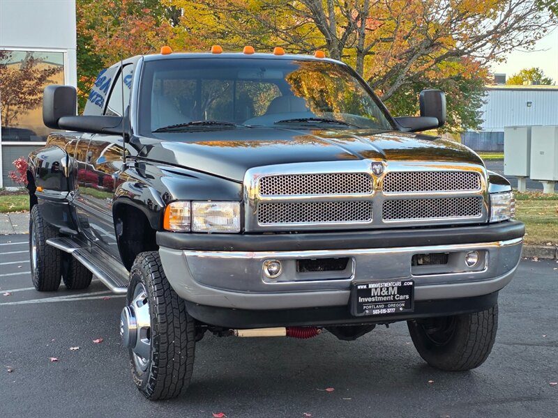 1998 Dodge Ram 3500 DUALLY 4X4 12-VALVE 5.9L CUMMINS DIESEL / LONG BED / LARAMIE / 12V / 1-TON / LOW MILES - Photo 2 - Portland, OR 97217