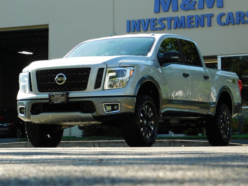 2018 Nissan Titan PRO-4X Crew Cab 4X4 / Navi / NEW LIFT NEW TIRES