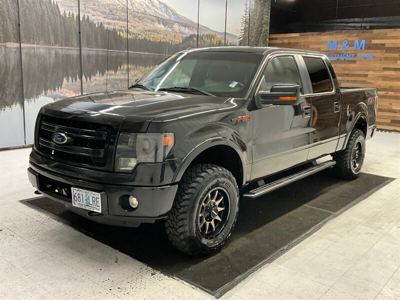 2013 Ford F-150 FX4 Super Crew 4X4 / 3.5L V6 EcoBoost / 96,000 MIL  /Heated & Cooled Seats / Sunroof / NEW MUD TIRES & RACELINE WHEELS - Photo 1 - Gladstone, OR 97027