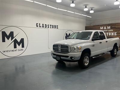 2008 Dodge Ram 3500 SLT 4X4 6-SPEED MANUAL / 6.7L CUMMINS DIESEL  / 1-TON SRW / LONG BED / ZERO RUST - Photo 60 - Gladstone, OR 97027