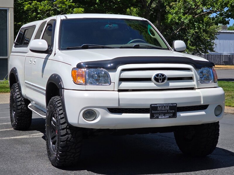 2004 Toyota Tundra Limited V8 4X4 / TIMING BELT + WATER PUMP/ LEATHER / BRAND NEW TIRES + LIFT KIT / SERVICE RECORDS / MATCHING CANOPY - Photo 2 - Portland, OR 97217
