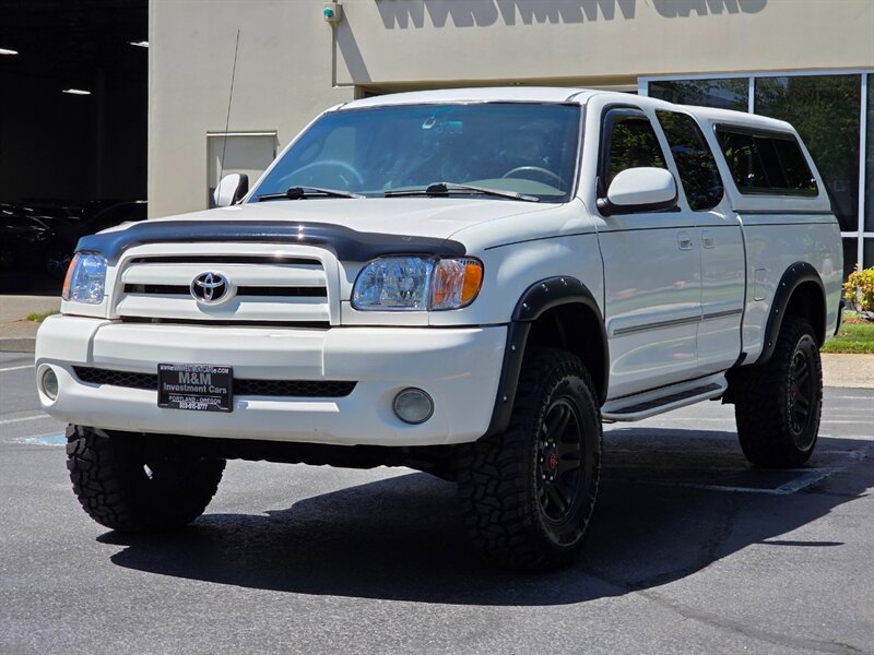 2004 Toyota Tundra Limited V8 4X4 / TIMING BELT + WATER PUMP/ LEATHER / BRAND NEW TIRES + LIFT KIT / SERVICE RECORDS / MATCHING CANOPY - Photo 1 - Portland, OR 97217