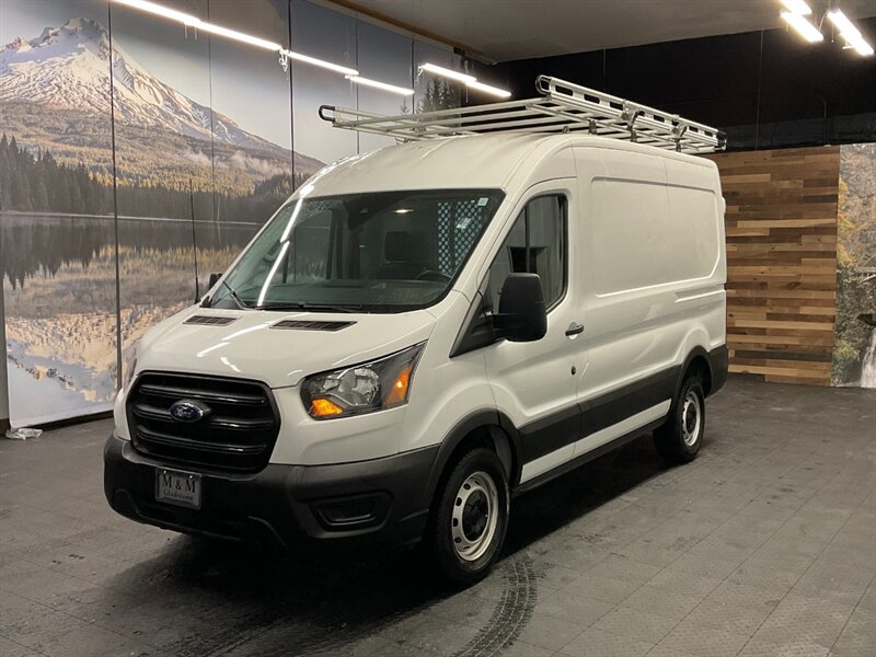 2020 Ford Transit CARGO VAN 250 / 3.5L V6 / 6,000 MILES  1-OWNER LOCAL VAN / LEATHER SEATS / SWB MEDIUM ROOF / ROOF RACK / CLEAN - Photo 1 - Gladstone, OR 97027