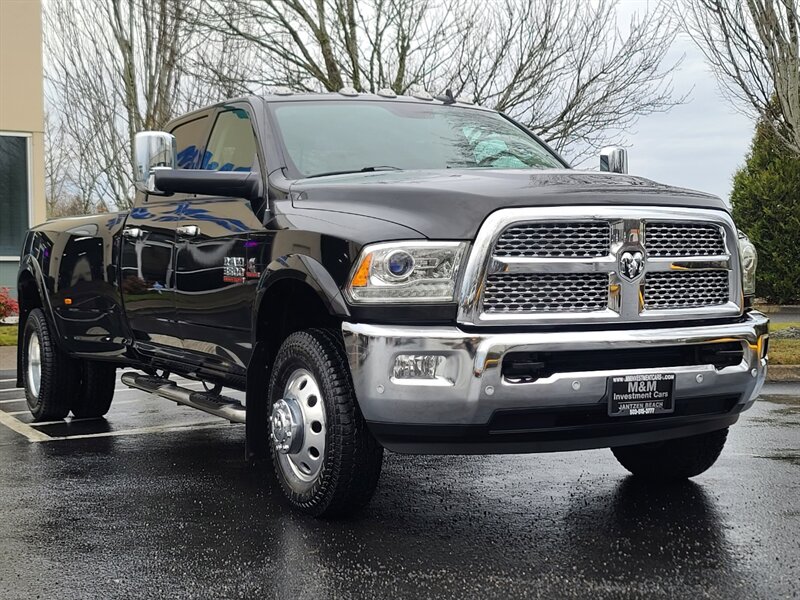 2018 RAM Ram Pickup 3500 Laramie  / 6.7L CUMMINS Turbo / Every Factory Upgrade / Ventilated Leather / LOCAL TRADE / LIKE NEW - Photo 2 - Portland, OR 97217