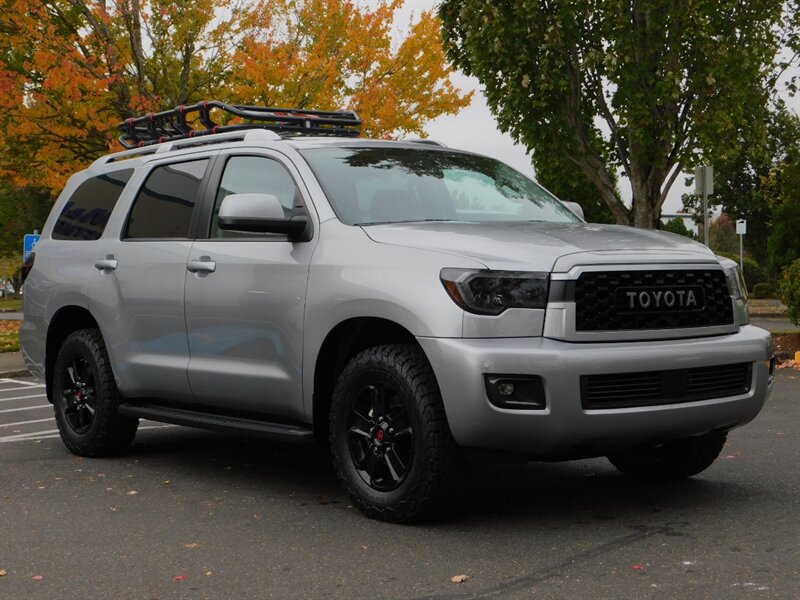 2019 Toyota Sequoia TRD CUSTOM UPGRADE 4X4 / TRD PRO Leather TYGER RAC   - Photo 2 - Portland, OR 97217