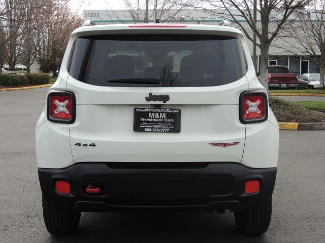 2016 Jeep Renegade Trailhawk / 4X4 / Sport Utility / 17K Miles