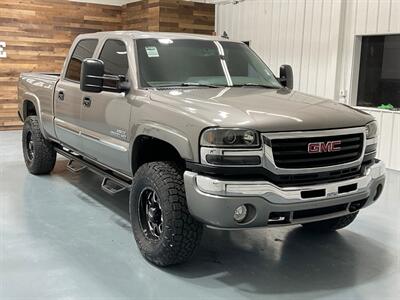 2007 GMC Sierra 2500 SLT Crew Cab 4X4/6.6L DIESEL /LBZ MOTOR/ ZERO RUST  / Allison Tranny / Leather w. Heated Seats / 6.5Ft Bed