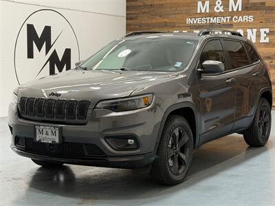 2021 Jeep Cherokee Altitude AWD / 1 OWNER / LEATHER / ONLY 38K MILES  / NEW TIRES / LOCEL RUST FREE SUV