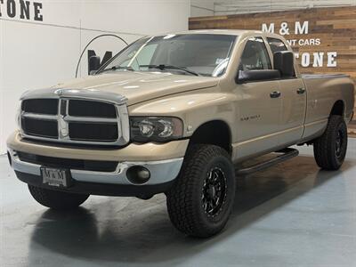 2003 Dodge Ram 2500 SLT Quad Cab 4X4/ 5.9L DIESEL/ NEW TIRES / 1-OWNER  / LOCAL RUST FREE / ONLY 133K MILES Truck