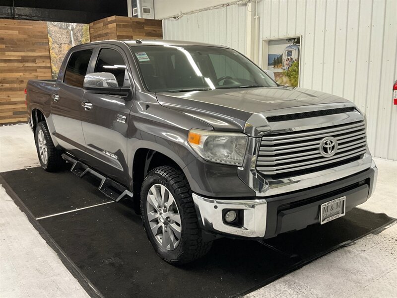 2015 Toyota Tundra Limited CREW MAX 4X4 / 5.7L V8 / FULLY LOADED  /Navigation & Backup Camera - Photo 2 - Gladstone, OR 97027