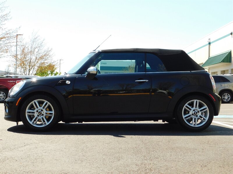 2011 Mini Cooper Convertible   6-speed   Leather   53,000 Miles