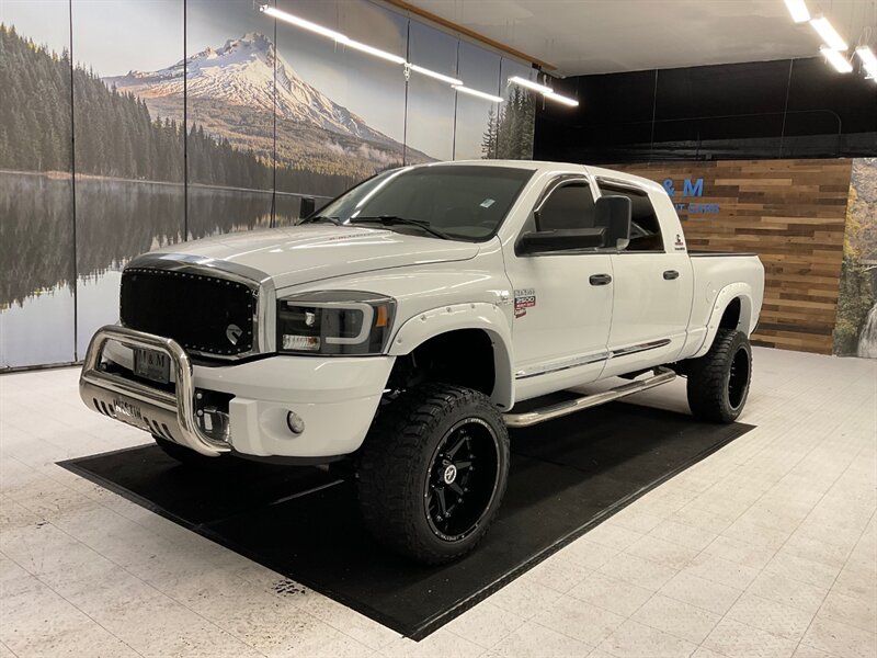 2006 Dodge Ram 2500 4x4 Laramie MEGCAB / 5.9L DIESEL / 6-SPEED MANUAL  /LOCAL TRUCK / RUST FREE / LIFTED W. 35 " MUD TIRES & 22 " WHEELS / Leather , DVD , Heated Seats / SHARP & CLEAN !! - Photo 25 - Gladstone, OR 97027