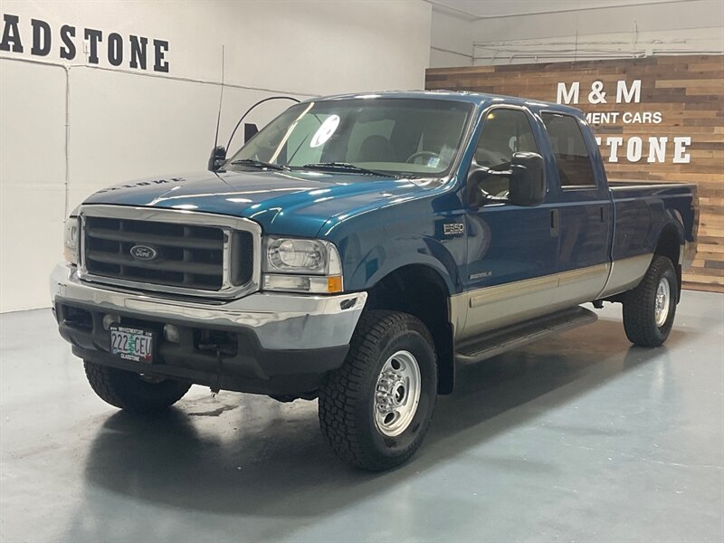 2001 Ford F-350 Lariat 4X4 / 7.3L DIESEL / NEW TIRES / 1-OWNER  / Leather Heated Seats - Photo 1 - Gladstone, OR 97027