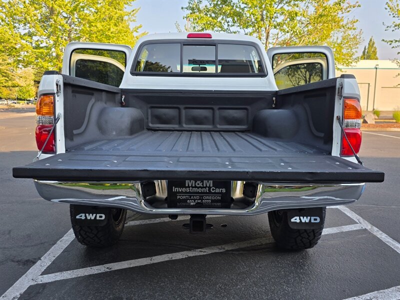 2002 Toyota Tacoma DOUBLE CAB 4X4 TRD / LIFTED / TIMING BELT DONE / NEW WHEELS + TIRES / REAR DIFF LOCK / TOP SHAPE - Photo 33 - Portland, OR 97217