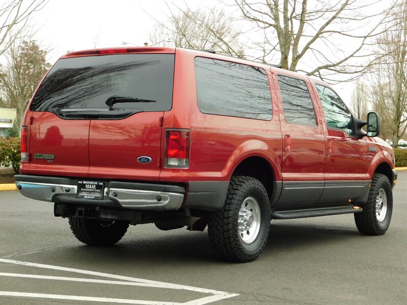 2002 Ford Excursion XLT 4X4 7.3L DIESEL / Leather / 10-Passenger SUV   - Photo 8 - Portland, OR 97217