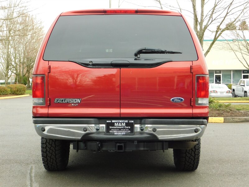 2002 Ford Excursion XLT 4X4 7.3L DIESEL / Leather / 10-Passenger SUV   - Photo 6 - Portland, OR 97217