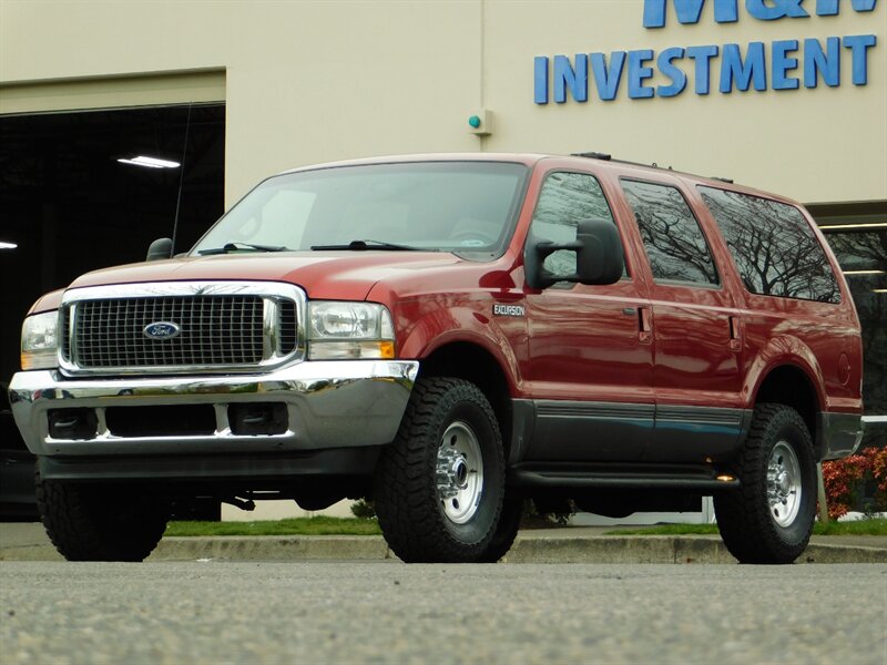 2002 Ford Excursion XLT 4X4 7.3L DIESEL / Leather / 10-Passenger SUV   - Photo 41 - Portland, OR 97217