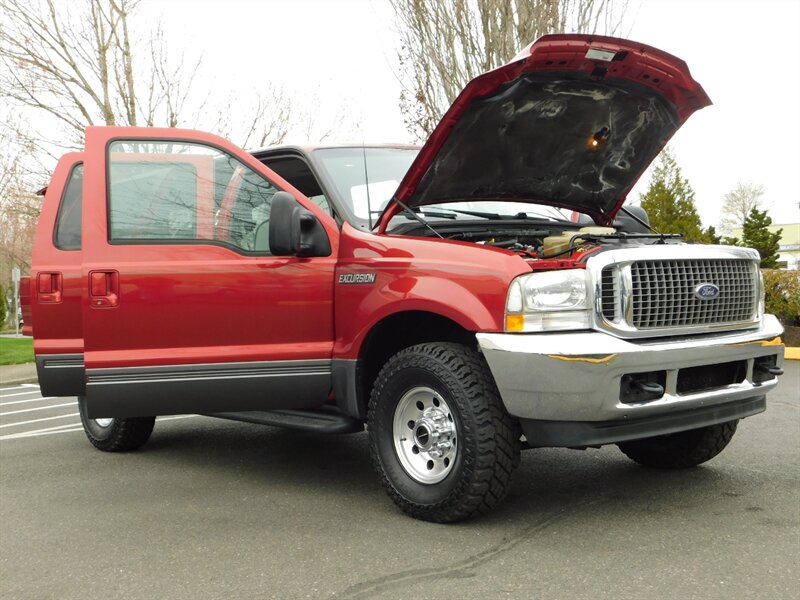 2002 Ford Excursion XLT 4X4 7.3L DIESEL / Leather / 10-Passenger SUV   - Photo 31 - Portland, OR 97217