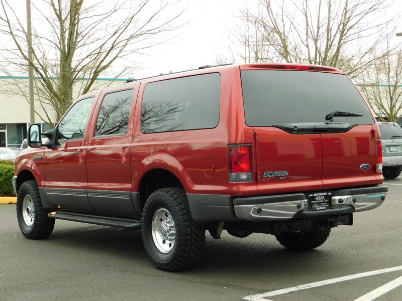 2002 Ford Excursion XLT 4X4 7.3L DIESEL / Leather / 10-Passenger SUV   - Photo 7 - Portland, OR 97217