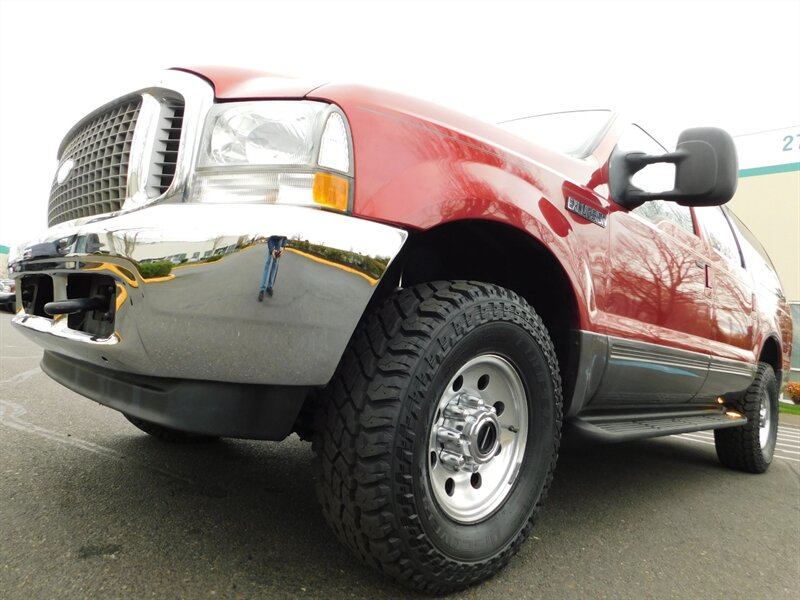 2002 Ford Excursion XLT 4X4 7.3L DIESEL / Leather / 10-Passenger SUV   - Photo 22 - Portland, OR 97217