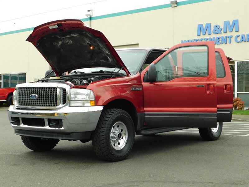 2002 Ford Excursion XLT 4X4 7.3L DIESEL / Leather / 10-Passenger SUV   - Photo 25 - Portland, OR 97217