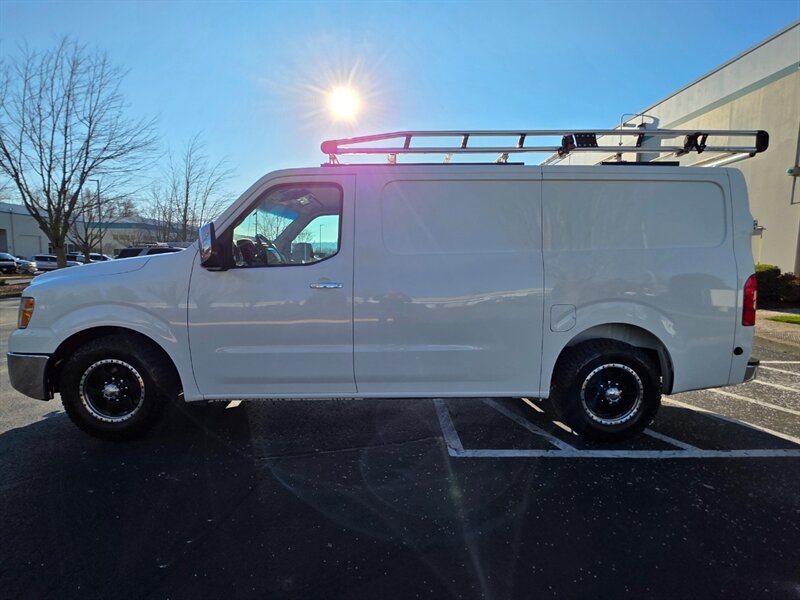 2018 Nissan NV 3500 HD 1-TON V8 5.6L CARGO VAN NEW TIRES 1-OWNER / HEAVY DUTY / SHELVING-DRAWER SYSTEM / LADDER RACK - Photo 3 - Portland, OR 97217