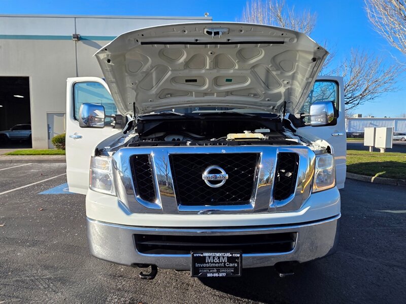 2018 Nissan NV 3500 HD 1-TON V8 5.6L CARGO VAN NEW TIRES 1-OWNER / HEAVY DUTY / SHELVING-DRAWER SYSTEM / LADDER RACK - Photo 27 - Portland, OR 97217