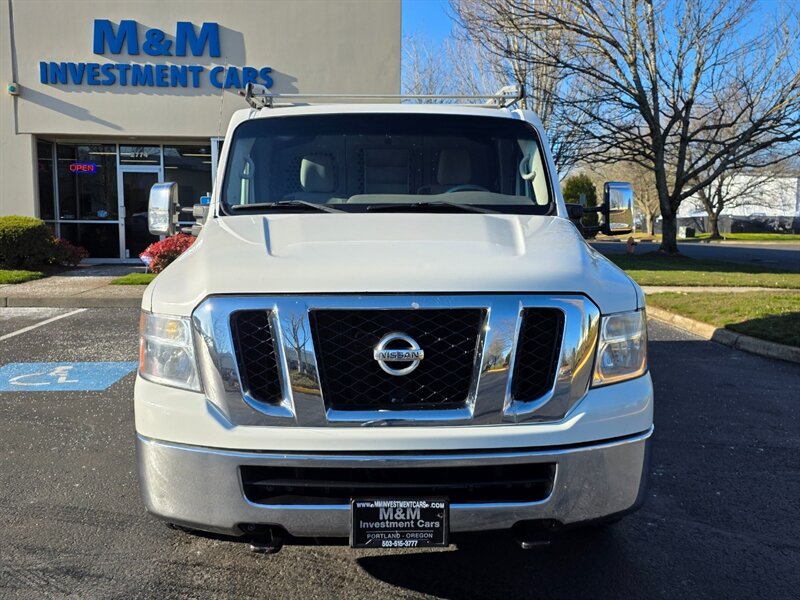 2018 Nissan NV 3500 HD 1-TON V8 5.6L CARGO VAN NEW TIRES 1-OWNER / HEAVY DUTY / SHELVING-DRAWER SYSTEM / LADDER RACK - Photo 5 - Portland, OR 97217