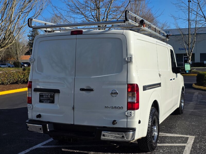 2018 Nissan NV 3500 HD 1-TON V8 5.6L CARGO VAN NEW TIRES 1-OWNER / HEAVY DUTY / SHELVING-DRAWER SYSTEM / LADDER RACK - Photo 8 - Portland, OR 97217