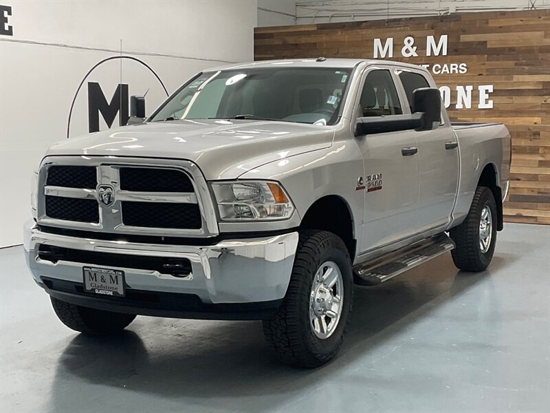 2013 RAM 3500 Tradesman Crew Cab 4X4 / 6.7L DIESEL / SHORT BED / ZERO RUST / SRW - Photo 1 - Gladstone, OR 97027