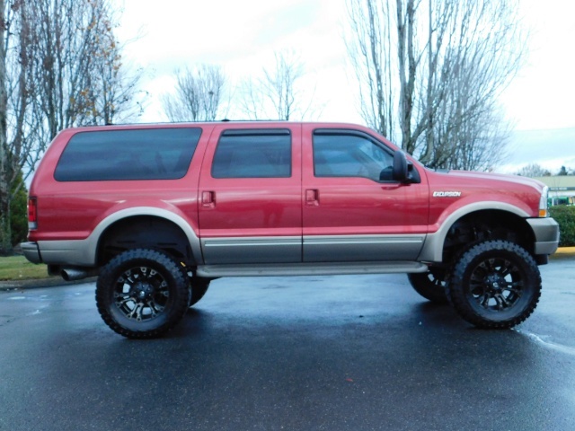 2003 Ford Excursion Eddie Bauer / 4X4 / DIESEL / BULLETPROOFED /LIFTED   - Photo 4 - Portland, OR 97217