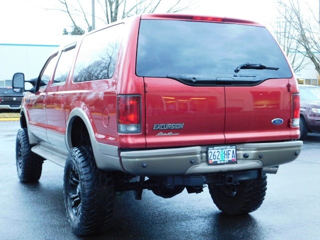 2003 Ford Excursion Eddie Bauer / 4X4 / DIESEL / BULLETPROOFED /LIFTED   - Photo 7 - Portland, OR 97217