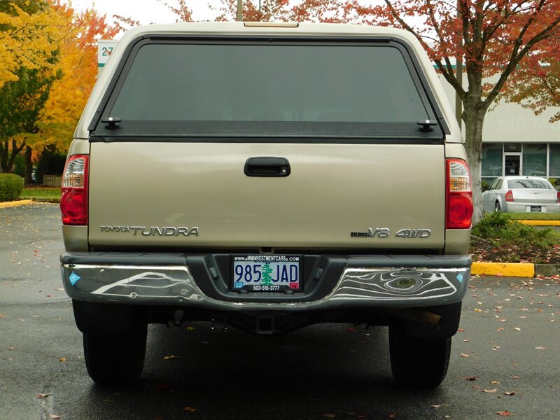 2005 Toyota Tundra SR5 4dr Access Cab 4X4 /  Canopy / Excel Cond   - Photo 6 - Portland, OR 97217