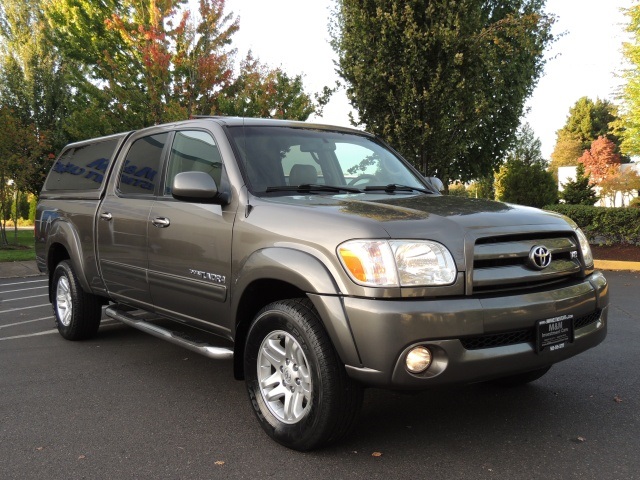 2006 Toyota Tundra Limited Double Cab 4x4 Matching Canopy 1 Owner