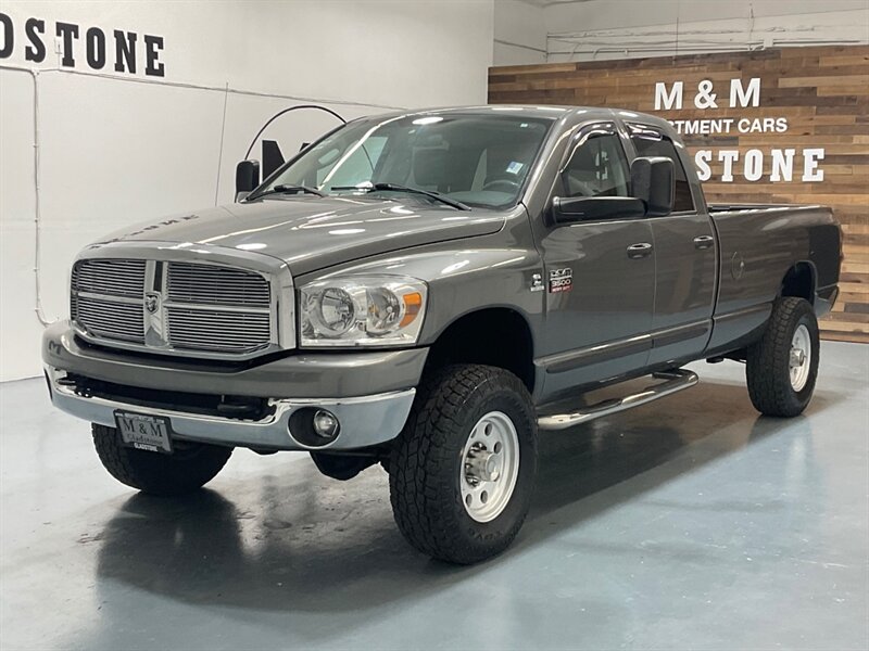 2007 Dodge Ram 3500 SLT Quad Cab 4X4 / 5.9L DIESEL / 6-SPEED MANUAL  / LOCAL TRUCK w. ZERO RUST - Photo 1 - Gladstone, OR 97027