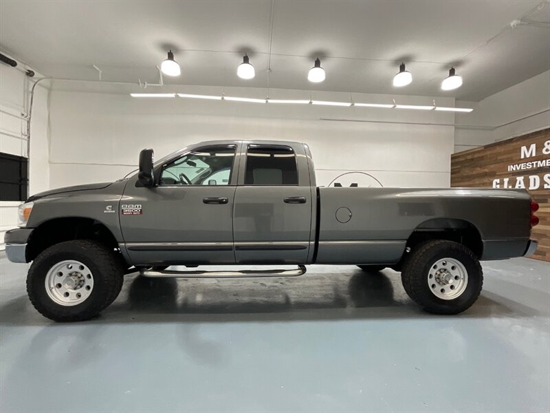 2007 Dodge Ram 3500 SLT Quad Cab 4X4 / 5.9L DIESEL / 6-SPEED MANUAL  / LOCAL TRUCK w. ZERO RUST - Photo 3 - Gladstone, OR 97027