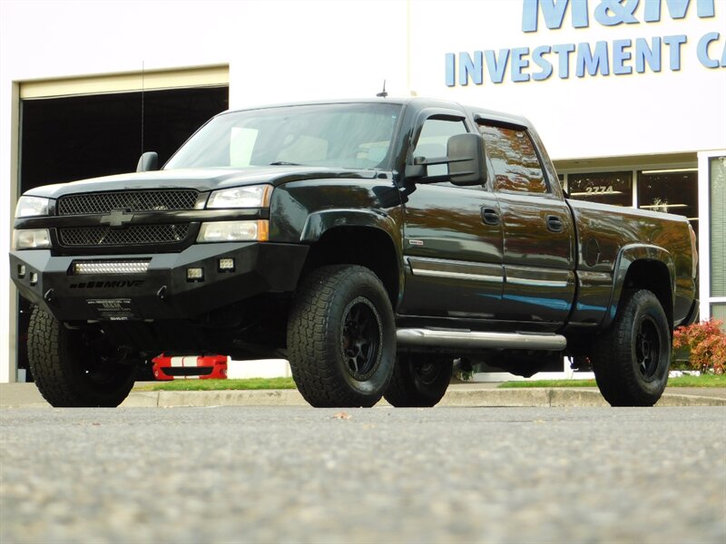 2003 Chevrolet Silverado 2500 LT 4dr Crew 4X4 6.6L Duramax Diesel / LIFTED   - Photo 1 - Portland, OR 97217