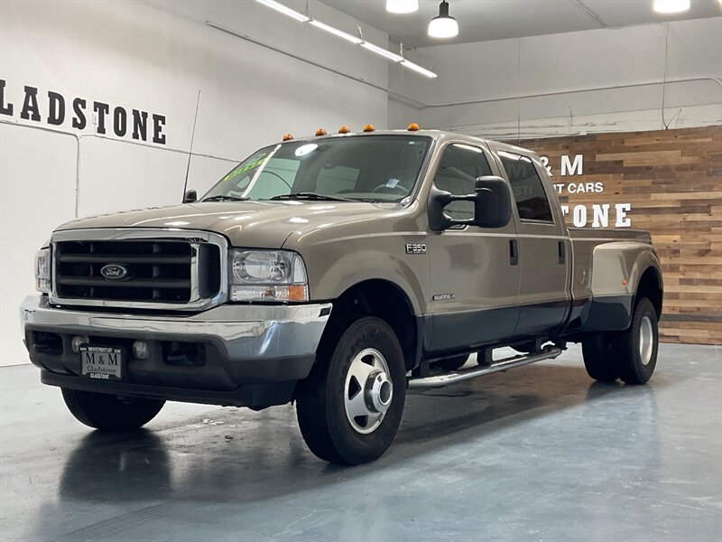 2002 Ford F-350 Lariat Crew Cab 4X4/ 7.3L DIESEL /DUALLY/68K MILES  /ZERO RUST / LEATHER W. HEATED SEATS / LONG BED / 1-TON DUALLY/1-OWNER - Photo 55 - Gladstone, OR 97027