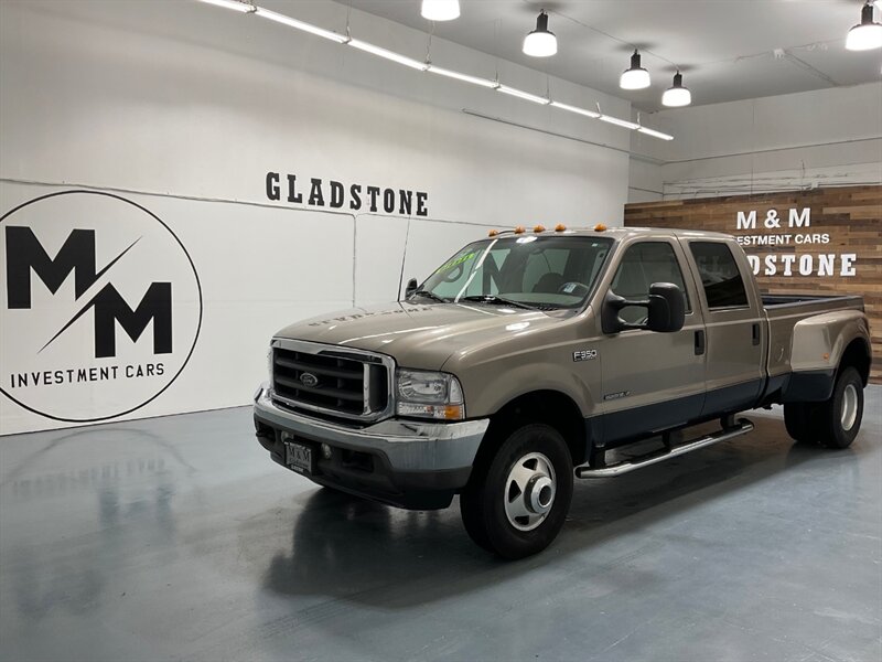 2002 Ford F-350 Lariat Crew Cab 4X4/ 7.3L DIESEL /DUALLY/68K MILES  /ZERO RUST / LEATHER W. HEATED SEATS / LONG BED / 1-TON DUALLY/1-OWNER - Photo 25 - Gladstone, OR 97027